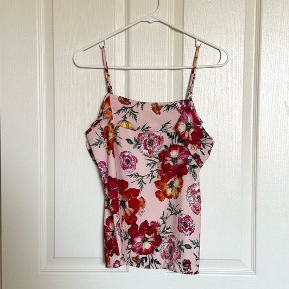 EXPRESS: PINK FLORAL CAMI - SIZE XS - Picture 1 of 6